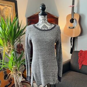 Gray Knit Women's Sweater